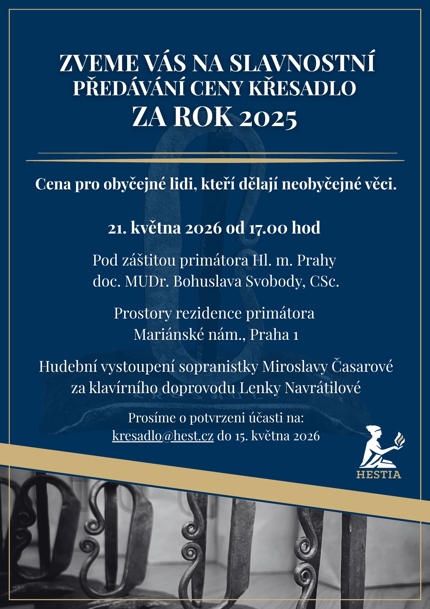 Křesadlo 2025 pozvánka